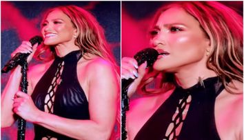 Jennifer Lopez, „atacată” de o insectă uriașă în timpul unui concert! Cum a reacționat artista VIDEO