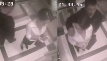 Un barbat a fost batut mar, in lift, de femeia pe care a incercat sa o hartuiasca