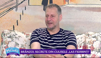 VIDEO Ionuț Ciocia, alias Brânzoi, secrete din culisele serialului Las Fierbinți