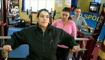 Ioana Tufar incearca sa slabeasca alaturi de antrenorul Nicoletei Luciu!