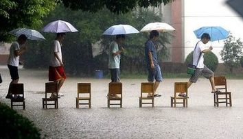 Imaginea zilei: Inundatii in China