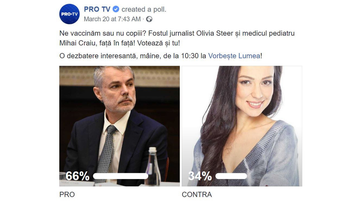 Ce reacții a stârnit pe net discuția din Olivia Steer și dr. Mihai Craiu: ”Genială dezbaterea!”