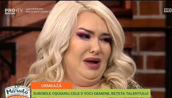 Viorica de la Clejani, în lacrimi 