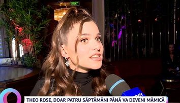 Theo Rose mai are doar o lună înainte de a naște. Ce interviu special a dat