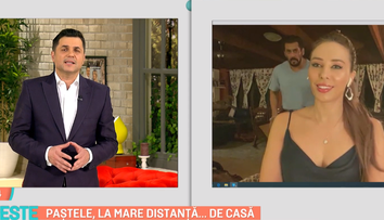 Imagini în premieră! Iulia Vântur a apărut în direct alături de Salman Khan, în casa lor din India