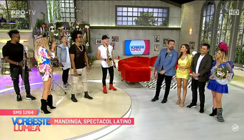 VIDEO Mandinga, spectacol latino