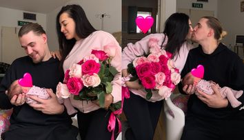 Larisa Iordache a născut prematur. Fosta gimnastă s-a confruntat cu probleme de sănătate și a fost nevoită să nască prin cezariană, de urgență: „A ieșit măricică. Seamănă cu tati”