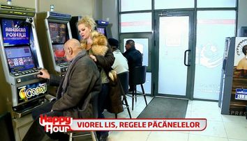 Viorel Lis, regele pacanelelor, a lasat-o pe Oana singura in casa in toiul noptii si a plecat la cazinou. Cum a reactionat sotia lui