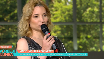 Vinde ”Visuri la cornete”. Melodia lansată de Ana Maria Pantaze la un an după succesul de la Românii au talent