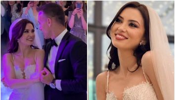 Anca Dumitra, o mireasă ca din povești. Cum arată rochia spectaculoasă în care a spus DA