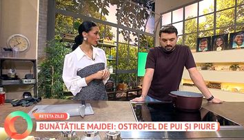 Ostropel de pui cu piure: rețeta simplă a Majdei de la Vorbește Lumea care aduce gustul copilăriei în farfurie