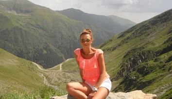 Magda Palimariu si iubitul ei, <span style=