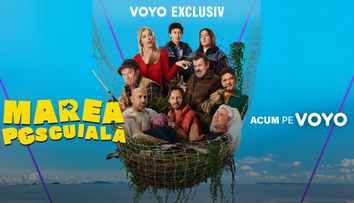 Marea Pescuială este acum pe VOYO!  O comedie savuroasă cu Pavel Bartoș, Andreea Ibacka, Cătălin Scărlătescu și Dana Rogoz