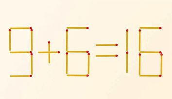 Pare simplu la prima vedere, dar multi au fost pusi in dificultate. Muta doar doua bete de chibrit pentru a rezolva ecuatia matematica