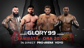 Gala GLORY 99 – Last Heavyweight Standing, duelul celor mai puternici, mâine seară, live la PRO Arena și VOYO!