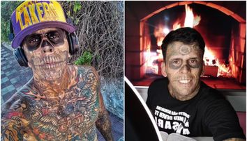Cel mai tatuat om din Brazilia, de nerecunoscut după ce și-a îndepărtat complet, cu laser,  desenele de pe față! Incredibil cum arată acum VIDEO