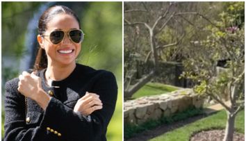 Meghan Markle s-a dat de gol! Ducesa de Sussex a „scăpat” imagini din curtea casei în care locuiește alături de Prințul Harry și copiii lor! Ce detaliu le-a atras atenția fanilor