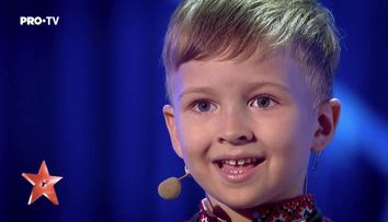 Cum arată acum Vlad Ciobanu. La 5 ani, puștiul a ridicat în picioare publicul de la Românii au talent