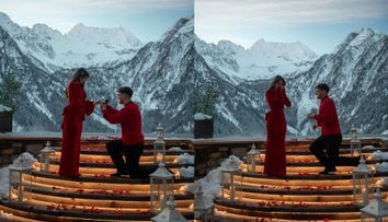 A spus „DA”! Celebra influenceriță de la noi și iubitul ei s-au logodit în Italia, într-un cadru cu vedere la Munții Alpi: „Dragostea adevărată începe cu prietenia”