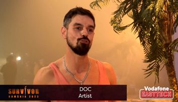 DOC, primele declarații despre participarea la Survivor: „Mâncăm toți… nimic”