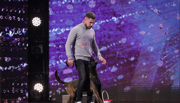 Românii au talent, 31 martie 2023: Claudiu Popa, instructor canin, a venit cu un numar de dresaj