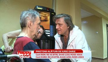 Cu ochii in lacrimi, Florin Piersic s-a reintalnit cu colegul sau, Iurie Darie! Vezi cat de emotionanta a fost intrevederea celor doi