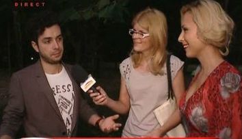Iulia Vantur a iesit in oras cu mama soacra VIDEO