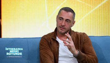 Vladimir Drăghia, la Întrebarea Mesei Rotunde: ”E foarte greu să o înșeli pe Alice, pentru că este una dintre cele mai frumoase femei ever”
