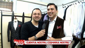 Vezi ce costum oribil a trebuit sa creeze Alexandru Ciucu!
