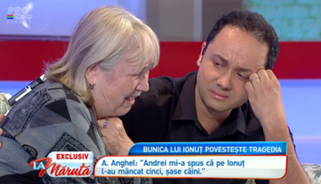 Maruta, cu ochii in lacrimi la TV. Bunica lui Ionut, copilul sfasiat de maidanezi, povesteste cum s-a intamplat tragedia