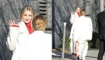Cameron Diaz, fabuloasă la Paris Fashion Week, după 13 ani de absență! Actrița de 52 de ani a întors toate privirile