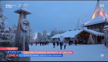 VIDEO Cele mai frumoase destinații de Crăciun