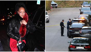Focuri de armă la vila Rihannei din Beverly Hills! Artista era în locuință în momentul atacului. O femeie a fost arestată