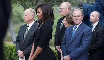George W. Bush și Michelle Obama sunt prieteni la cataramă: „Este un bărbat frumos și dulce”
