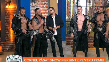 VIDEO Cornel Păsat, show incendiar pentru femei