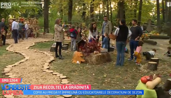 VIDEO Ziua recoltei la grădiniță