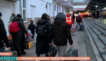 “Trenurile Speranței” pentru refugiații ucraineni: „Sper la o viață nouă, o viață mai bună!”