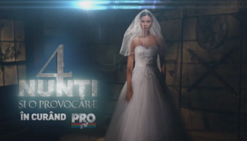 ProTV se pregateste nu de o nunta, ci de patru. Inscrie-te sa spui 
