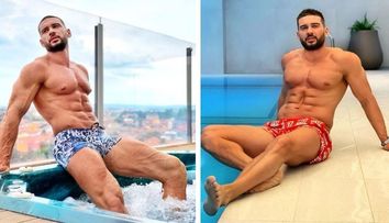 Dorian Popa, cea mai spectaculoasă filmare de la piscină! În câteva minute, a avut peste 10 mii de vizualizări