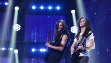 Românii au talent 2021: Daniel Moldovan și Cătălin Laslo, moment rock care i-a mers la suflet lui Andi Moisescu