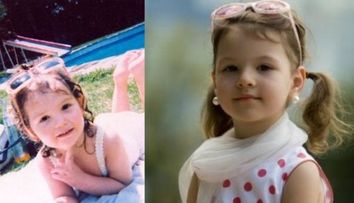Ce coincidenta! Uite ce vedeta internationala semana in copilarie cu Cleopatra Stratan