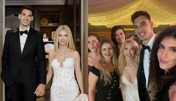 Cum arată sora lui Victor Cornea. Andrada lucrează la NASA și a venit din America special pentru nunta tenismenului cu Andreea Bălan