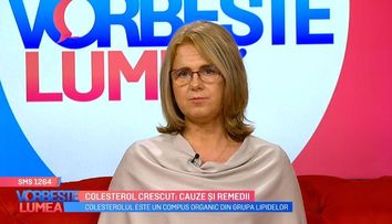 Colesterolul crescut: cauze și remedii. Alina Dumitrașcu, medic primar medicină internă, vine cu explicații