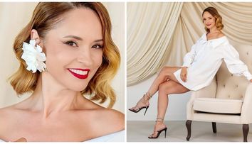Andreea Marin, superbă într-o rochie-cămașă scurtă: „Feminitatea nu are vârstă”