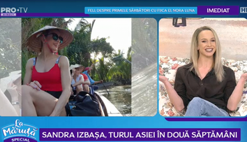 VIDEO Sandra Izbașa, provocată de Măruță. Ce a trebuit să facă gimnasta? 