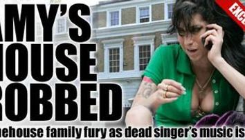 Casa lui Amy Winehouse a fost jefuita! Vezi ce s-a furat: