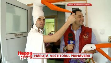 Catalin Maruta vesteste primavara inaintea ghioceilor. Ce le-a oferit femeilor insarcinate din maternitatea Polizu