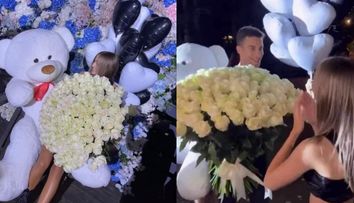 Iuliana Beregoi a primit un buchet imens de trandafiri din partea fostului iubit al Mirei. Detalii incredibile