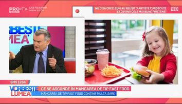 VIDEO Ce se ascunde în mâncarea de tip fast food