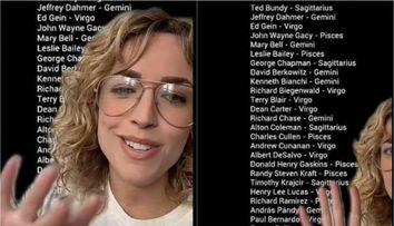 O femeie a devenit virală pe TikTok, după ce a dezvăluit zodia în care se nasc cei mai mulți criminali în serie